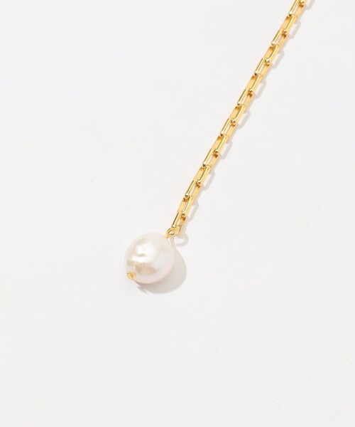 TOMORROWLAND （トゥモローランド）の「【別注】januka Chain w/Pearl ロングネックレス（ネックレス・レディース・ゴールド系その他・FREE）」の9枚目の写真