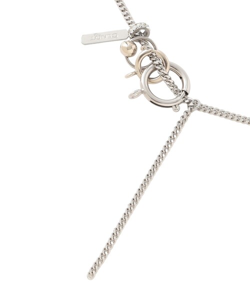 JUSTINE CLENQUET（ジュスティーヌクランケ）の「【JUSTINE CLENQUET/ジュスティーヌクランケ】ネックレス KRIS NECKLACE 33JC02KRIS1（ネックレス・レディース・シルバー系その他・FREE）」の2枚目の写真