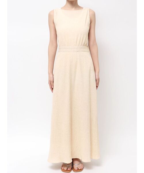 Ungrid（アングリッド）の「バックデザインノースリワンピース（ワンピース・レディース・ブラック/アイボリー/ブルー・SMALL/MEDIUM）」の12枚目の写真