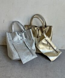 【WEB限定】メタリックミニレザーバッグ