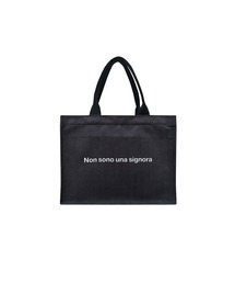 LA POMME jours（ラポミ・ジュール）の「Noir Signora Mini Tote Series（トートバッグ）」