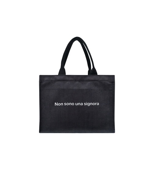 Moi Toi Soi(モワトワソワ)の「Noir Signora Mini Tote Series(トートバッグ・レディース・ブラック・ONE SIZE)」の1枚目の写真