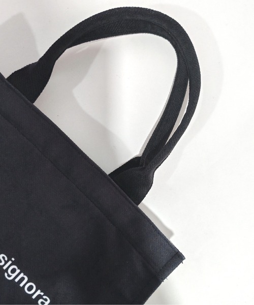 Moi Toi Soi(モワトワソワ)の「Noir Signora Mini Tote Series(トートバッグ・レディース・ブラック・ONE SIZE)」の4枚目の写真