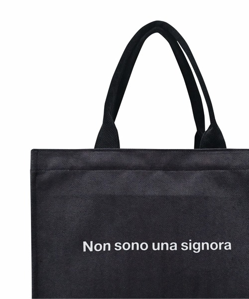 Moi Toi Soi(モワトワソワ)の「Noir Signora Mini Tote Series(トートバッグ・レディース・ブラック・ONE SIZE)」の3枚目の写真