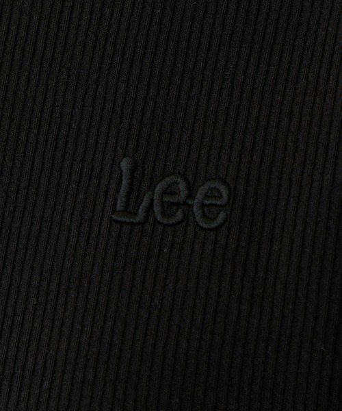 Lee(リー)の「Lee/リー パフスリーブTシャツ【体型カバー】(Tシャツ/カットソー・レディース・ホワイト/ブラック・SMALL/MEDIUM)」の9枚目の写真