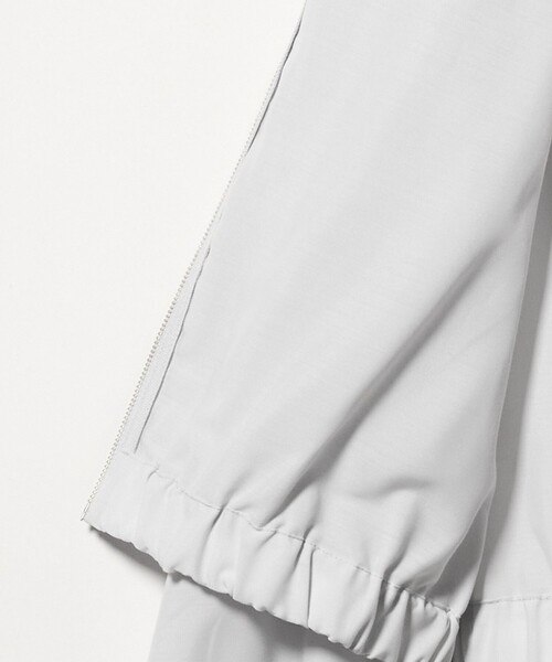 A DAY IN THE LIFE UNITED ARROWS（アデイインザライフユナイテッドアローズ）の「シアー スタンドブルゾン ‐ウォッシャブル‐＜A DAY IN THE LIFE＞（ブルゾン・レディース・ライトグレー/ダークグレー/ベージュ・FREE）」の20枚目の写真