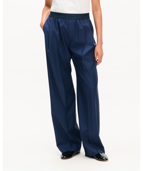 KENZO(ケンゾー)の「エラスティック パンツ イン バージン ウール(その他パンツ・レディース・ブルー系その他・MEDIUM/SMALL/X-SMALL)」の1枚目の写真
