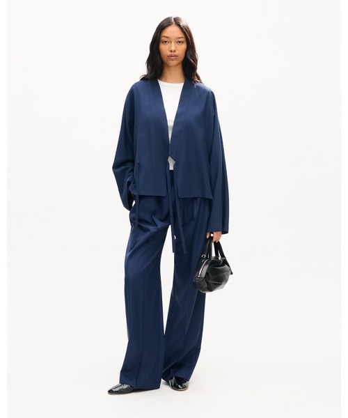 KENZO(ケンゾー)の「エラスティック パンツ イン バージン ウール(その他パンツ・レディース・ブルー系その他・MEDIUM/SMALL/X-SMALL)」の4枚目の写真