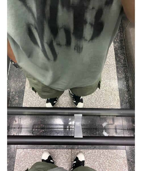 SLOWACID（スローアシッド）の「ブラーリーロゴ半袖Tシャツ[ライトカーキ]（Tシャツ/カットソー・レディース・その他・LARGE/MEDIUM/SMALL/X-LARGE）」の21枚目の写真