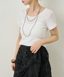 スパンテレコ半袖Tシャツ