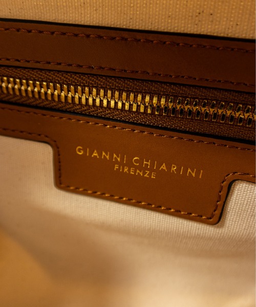 Rivel(リヴェル)の「【GIANNI CHIARINI/ジャンニキアリーニ】2WAY ストロー素材ハンドバッグ レザーハンドル かごバッグ(かごバッグ・レディース・ナチュラル・FREE)」の17枚目の写真