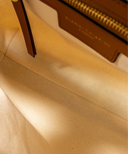 Rivel(リヴェル)の「【GIANNI CHIARINI/ジャンニキアリーニ】2WAY ストロー素材ハンドバッグ レザーハンドル かごバッグ(かごバッグ・レディース・ナチュラル・FREE)」の19枚目の写真
