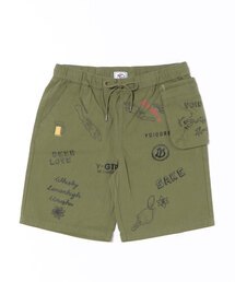 JACKROSE | YOIDORE 落書き ﾎﾟｰﾁﾊﾞｯｸﾞ ｼｮｰﾄﾊﾟﾝﾂ(その他パンツ)