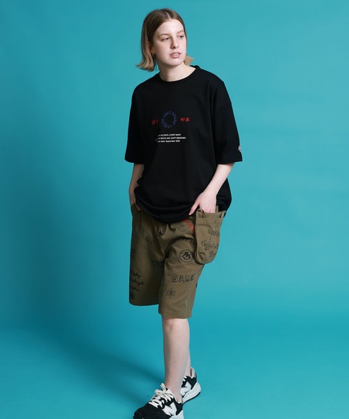 JACKROSE(ジャックローズ)の「YOIDORE 落書き ポーチバッグ ショートパンツ(その他パンツ・メンズ・インディゴブルー/カーキ・L/M)」の21枚目の写真