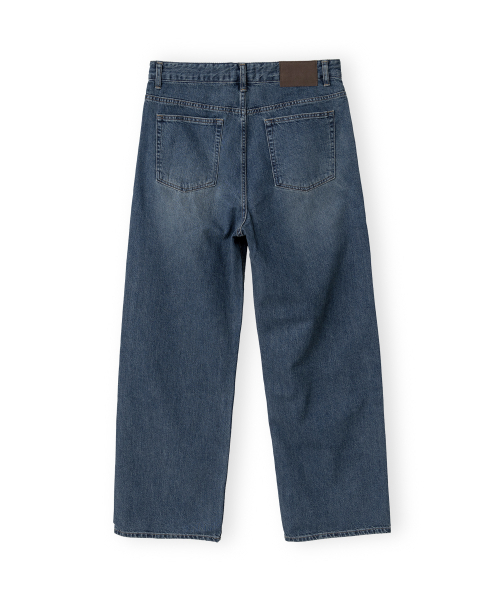 BROWNYARD(ブラウンヤード)の「5Pストレートデニム、ブルー(デニムパンツ・メンズ・その他・3/4/5/6)」の2枚目の写真