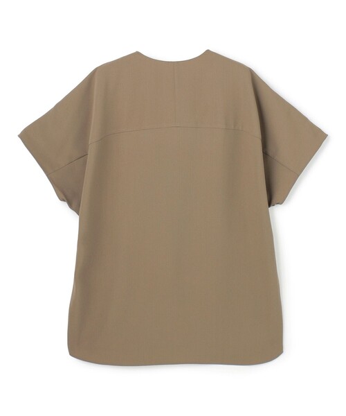 UNFILO(アンフィーロ)の「【セットアップ着用可】サマーセットアップ スキッパーブラウス(シャツ/ブラウス・レディース・ネイビー系/ライトグレー系/ブラウン系・X-LARGE)」の19枚目の写真