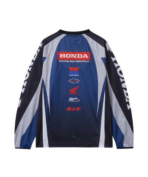 PHYPS MOTORCYCLE(フィップスモーターサイクル)の「Mesh Motorcycle Jersey Blue(Tシャツ/カットソー・レディース・その他・SMALL/MEDIUM/LARGE/X-LARGE)」の3枚目の写真