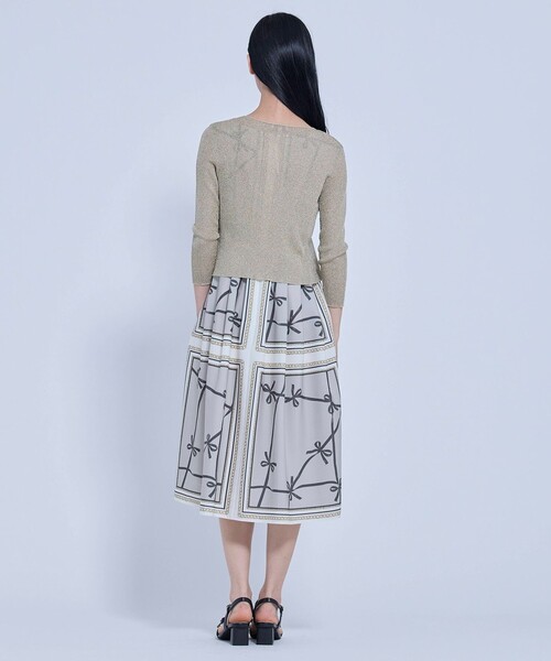 TOCCA(トッカ)の「ADORED LAME カーディガン(カーディガン/ボレロ・レディース・ピンク系/シルバー系/ゴールド系・SMALL/MEDIUM)」の13枚目の写真