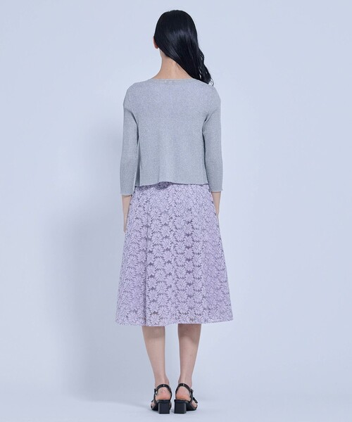 TOCCA(トッカ)の「ADORED LAME カーディガン(カーディガン/ボレロ・レディース・ピンク系/シルバー系/ゴールド系・SMALL/MEDIUM)」の16枚目の写真