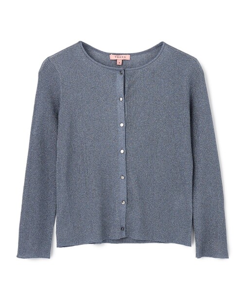 TOCCA(トッカ)の「ADORED LAME カーディガン(カーディガン/ボレロ・レディース・ピンク系/シルバー系/ゴールド系・SMALL/MEDIUM)」の17枚目の写真