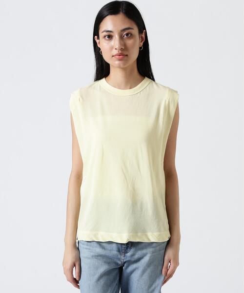 ATON (エイトン) FRESCA SINGLE JERSEY /TANK TOP（Tシャツ/カットソー
