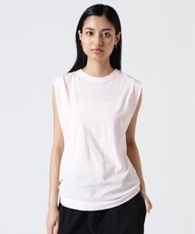 Tシャツ(半袖+袖なし) aton ATON｜エイトンのTシャツ/カットソー（袖なし）通販 - ZOZOTOWN