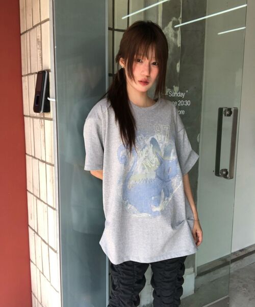 TYPESERVICE（タイプサービス）の「Shirred Texture Capri Pants [Charcoal]（その他パンツ・レディース・その他・FREE）」の7枚目の写真