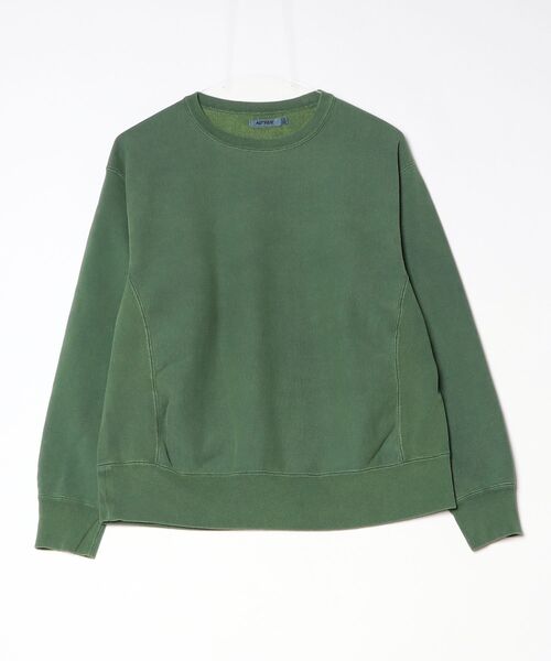 AUTHEN(オーセン)の「【AUTHEN】オーセン/ シルクナイズド スウェットシャツ(スウェット・メンズ・パープル系その他/グリーン系その他・MEDIUM/SMALL/LARGE)」の7枚目の写真