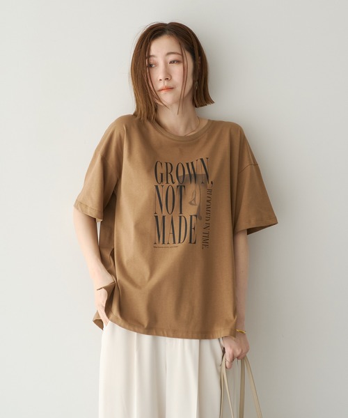 YECCA VECCA(イェッカヴェッカ)の「【UVカット】ロゴBIGTee(Tシャツ/カットソー・レディース・B/A/C・FREE)」の3枚目の写真