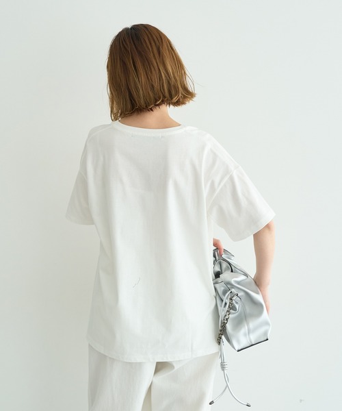 YECCA VECCA(イェッカヴェッカ)の「【UVカット】ロゴBIGTee(Tシャツ/カットソー・レディース・B/A/C・FREE)」の19枚目の写真