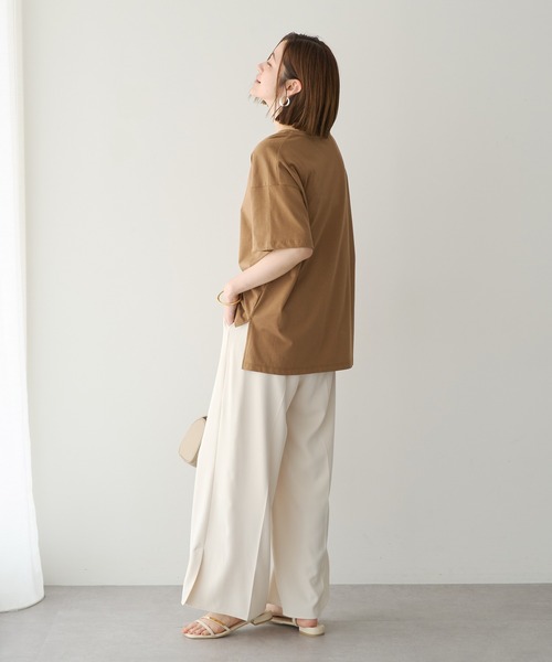 YECCA VECCA(イェッカヴェッカ)の「【UVカット】ロゴBIGTee(Tシャツ/カットソー・レディース・B/A/C・FREE)」の4枚目の写真
