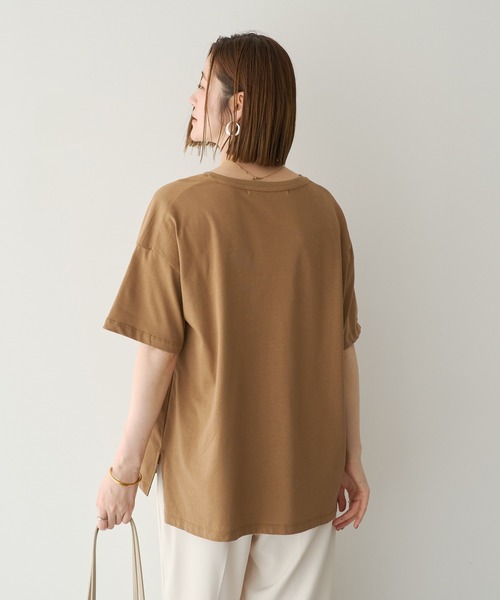 YECCA VECCA(イェッカヴェッカ)の「【UVカット】ロゴBIGTee(Tシャツ/カットソー・レディース・B/A/C・FREE)」の8枚目の写真