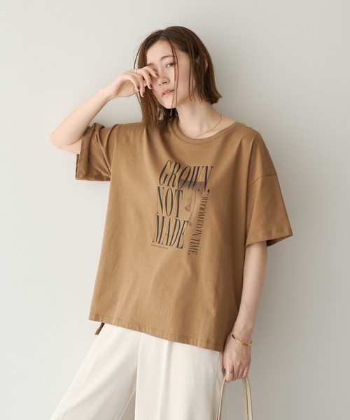 YECCA VECCA(イェッカヴェッカ)の「【UVカット】ロゴBIGTee(Tシャツ/カットソー・レディース・B/A/C・FREE)」の9枚目の写真