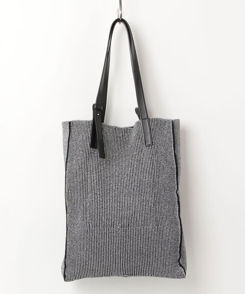 LASTFRAME（ラストフレーム）の「【LASTFRAME】KYOTO METALLIC TOTE（トートバッグ・メンズ・シルバー・FREE）」の2枚目の写真