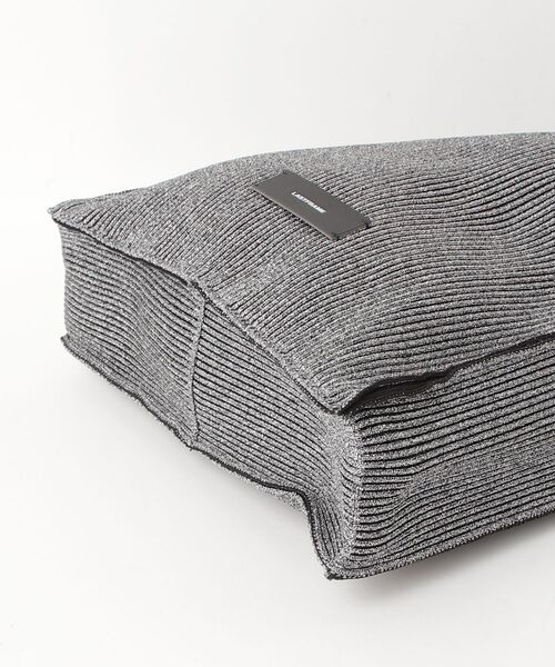 LASTFRAME（ラストフレーム）の「【LASTFRAME】KYOTO METALLIC TOTE（トートバッグ・メンズ・シルバー・FREE）」の3枚目の写真