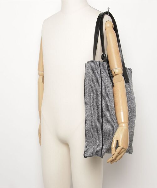 LASTFRAME（ラストフレーム）の「【LASTFRAME】KYOTO METALLIC TOTE（トートバッグ・メンズ・シルバー・FREE）」の5枚目の写真