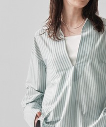 TODAYFUL/トゥデイフル]Silky Halfsleeve Shirts（シャツ/ブラウス