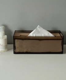 BRID（ブリッド）の「ブリッド アクリル＆ウッドティッシュケース BRID ACRYLIC & WOOD TISSUE CASE（インテリア雑貨）」