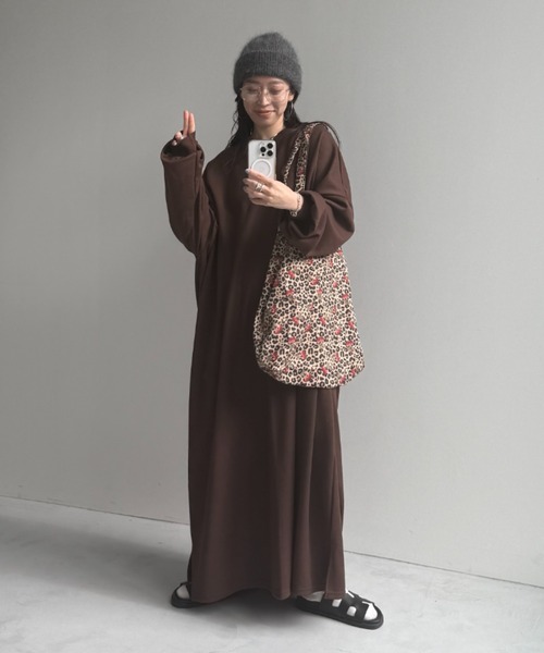 wee9s（ウィークス）の「GAL MIND TOTE / ギャルマインドトート（トートバッグ・レディース・ブラウン・FREE）」の6枚目の写真