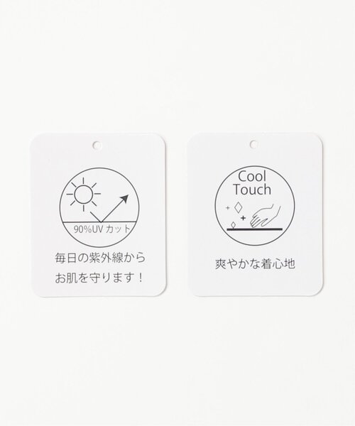 notch.(ノッチ)の「ショルダータックTシャツ(Tシャツ/カットソー・レディース・ブラック/オフホワイト・M)」の8枚目の写真