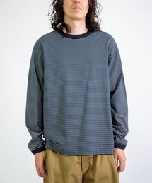DOMINGO SELECT（ドミンゴセレクト）の「[RINEN] 天竺ボーダー クルーネック（Tシャツ/カットソー）」
