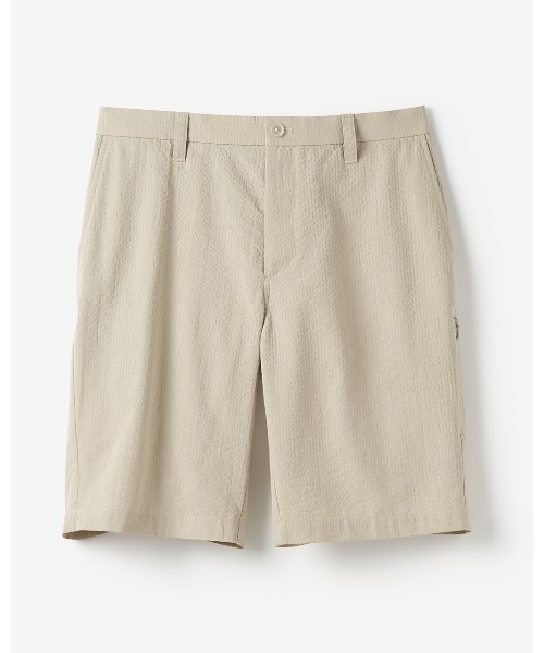 DoCLASSE( ドゥクラッセ)の「シアサッカー清涼ゴルフショートパンツ(その他パンツ・メンズ・ネイビー/ブルー/ベージュ・L/LL/3L)」の1枚目の写真