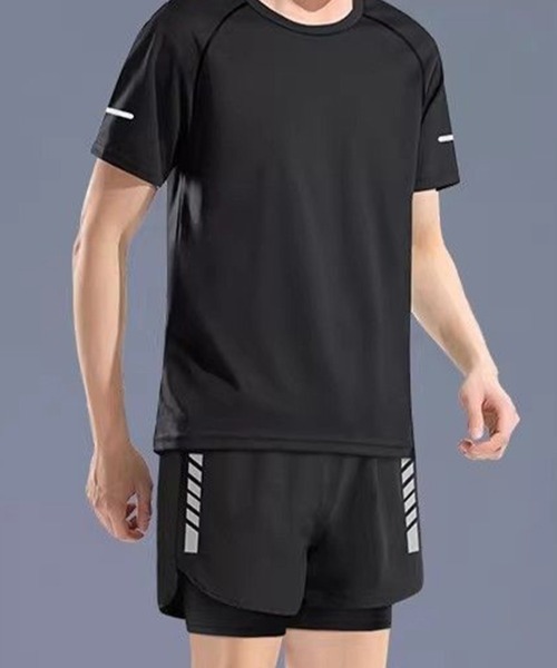 KELVIN(ケルヴァン)の「Active Sports Setup アクティブスポーツセットアップ(その他トップス・メンズ・ブラック・MEDIUM/LARGE)」の1枚目の写真