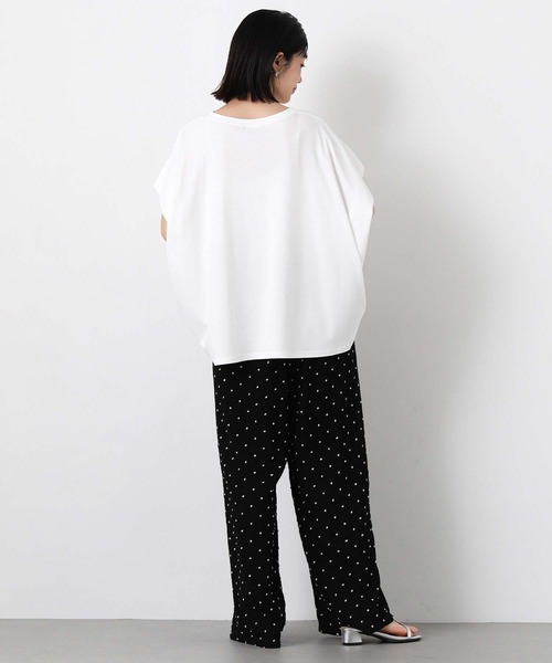 Gready Brilliant(グレディブリリアン)の「楊柳ドットセミワイドパンツ(その他パンツ・レディース・ブラック・38/36)」の15枚目の写真