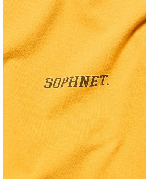 SOPHNET.(ソフネット)の「VINTAGE LOGO L/S WIDE TEE(Tシャツ/カットソー・メンズ・チャコールグレー/ホワイト/イエロー・1/2/3/4)」の10枚目の写真