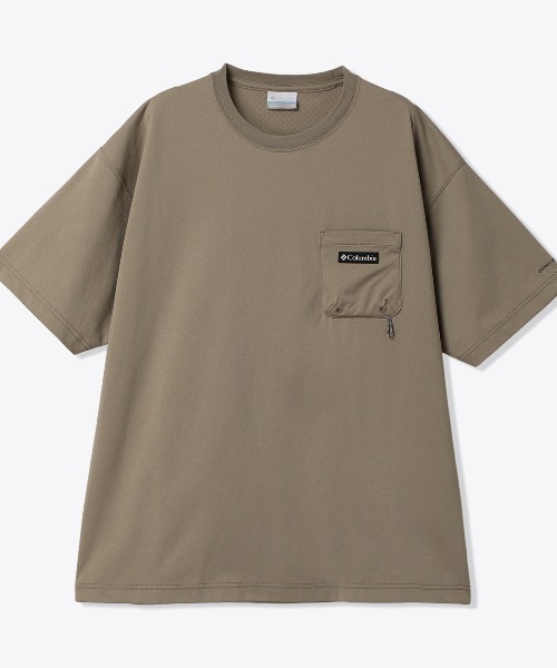 Columbia(コロンビア)の「コロンビア ポーラーパイオニアIIショートスリーブTシャツ(Tシャツ/カットソー・メンズ・ブラック/アイボリー/ネイビー/ブラウン・L/M/LL/S)」の3枚目の写真