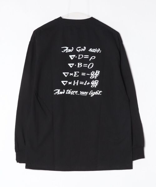fridge（フリッジ）の「【COTTON EXPRESSIONS】コットンエクスプレッションズ BLACK HOLE LONG SLEEVE TEE（Tシャツ/カットソー・メンズ・ブラック・MEDIUM/X-LARGE/LARGE）」の2枚目の写真
