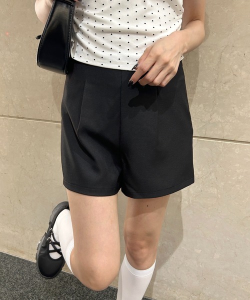 WEGO(ウィゴー)の「バックリボンショートパンツ(その他パンツ・レディース・グレー/ブラック・FREE)」の5枚目の写真