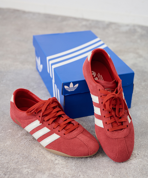 adidas(アディダス)の「《追加/WEB+一部店舗限定》adidas/アディダス TOKYO W(スニーカー・レディース・レッド/ブラック/アイボリー/ブラウン・25cm/24.5cm/24cm/23.5cm/23cm)」の4枚目の写真