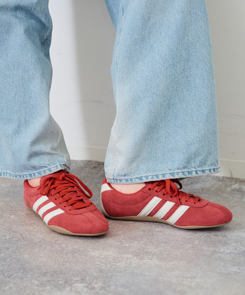 adidas(アディダス)の「《追加/WEB+一部店舗限定》adidas/アディダス TOKYO W(スニーカー・レディース・レッド/ブラック/アイボリー/ブラウン・25cm/24.5cm/24cm/23.5cm/23cm)」の22枚目の写真
